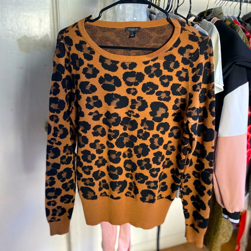 Cheetah Print Cardigan